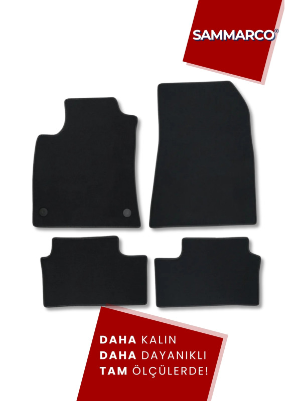 Dacia Dokker Halı Oto Paspas 2012+